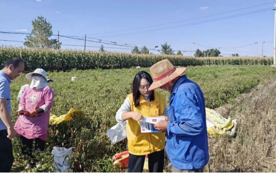 “石大哥,订单合同得留个心眼”——民勤这场田垄间的普法对话,暖心又管用